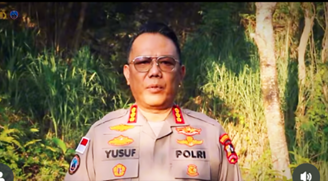 Kasatgas Humas Ops Damai Cartenz 2025, Kombes Yusuf Sutejo/Foto: Ops Damai Cartenz 2025